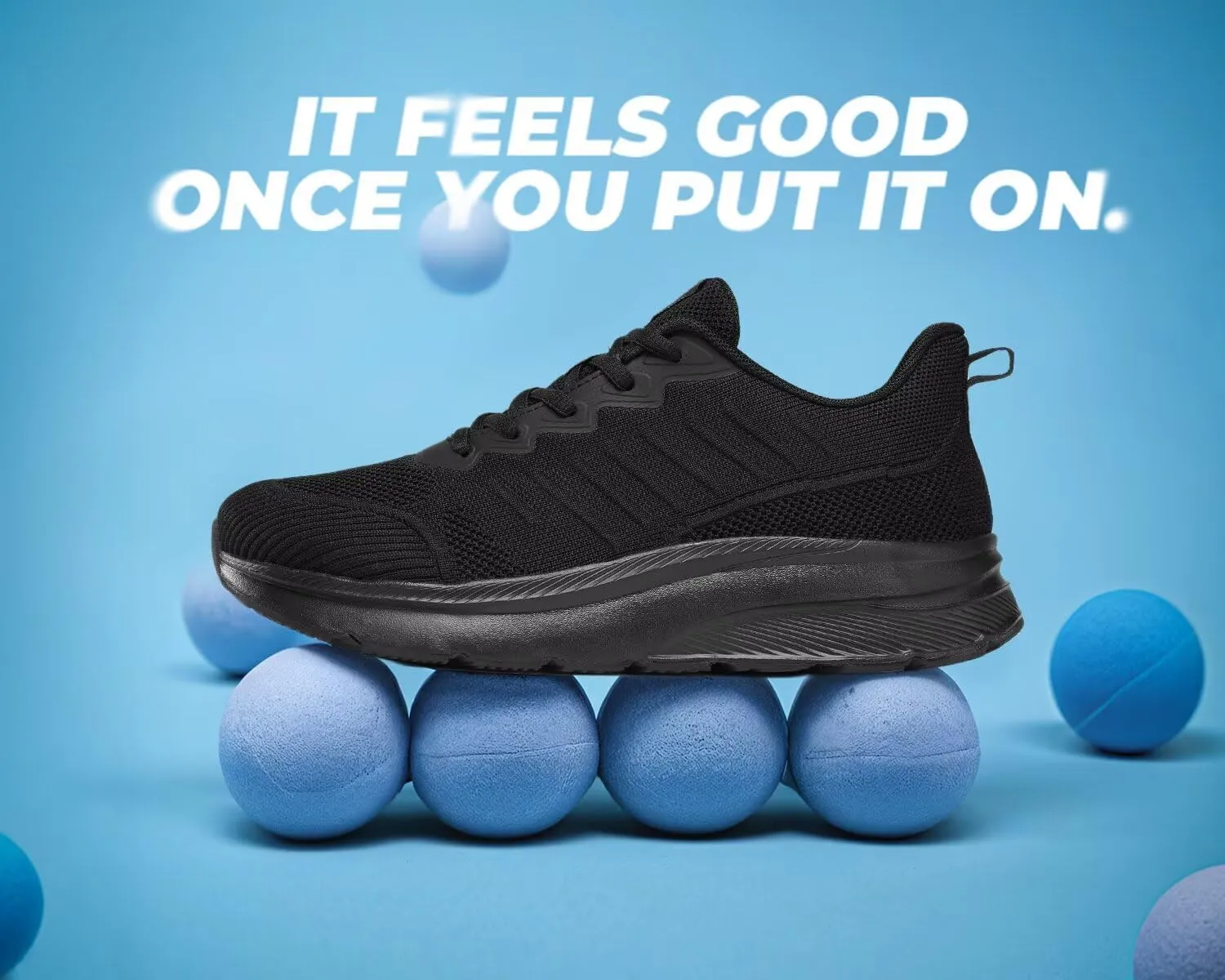Mens Wide Walking Shoes Soft Sole Non Slip Running Comfortable Tennis Breathable Athletic Gym Workout Sport Sneakers
