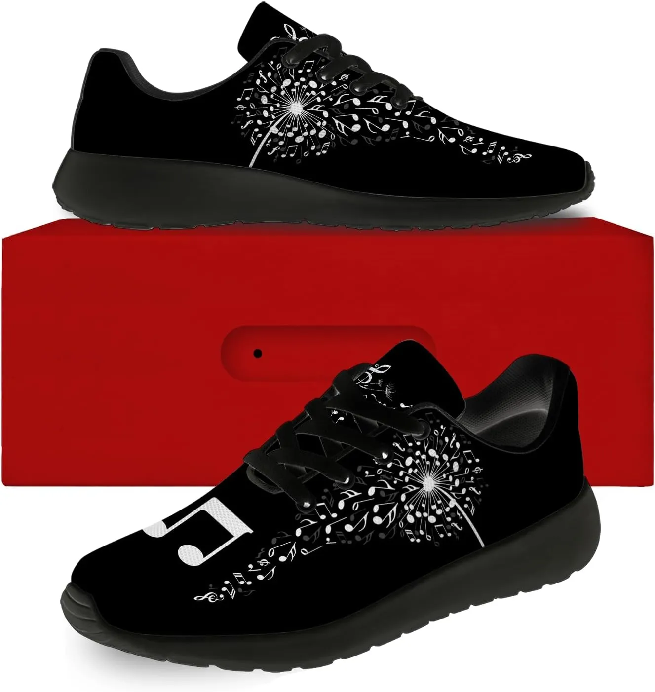 Men's Women's Dandelion Shoes Comfort Lightweight Running Tennis Gym Shoes Walking Sneakers Gifts for Dad Mom