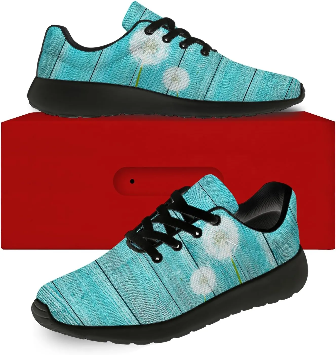 Men's Women's Dandelion Shoes Comfort Lightweight Running Tennis Gym Shoes Walking Sneakers Gifts for Dad Mom