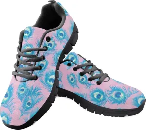Modysero Soft Tennis Shoes for Women Shoes Lace Up Mesh Women Running Sneakers for Fall Outdoor Walking Sneakers