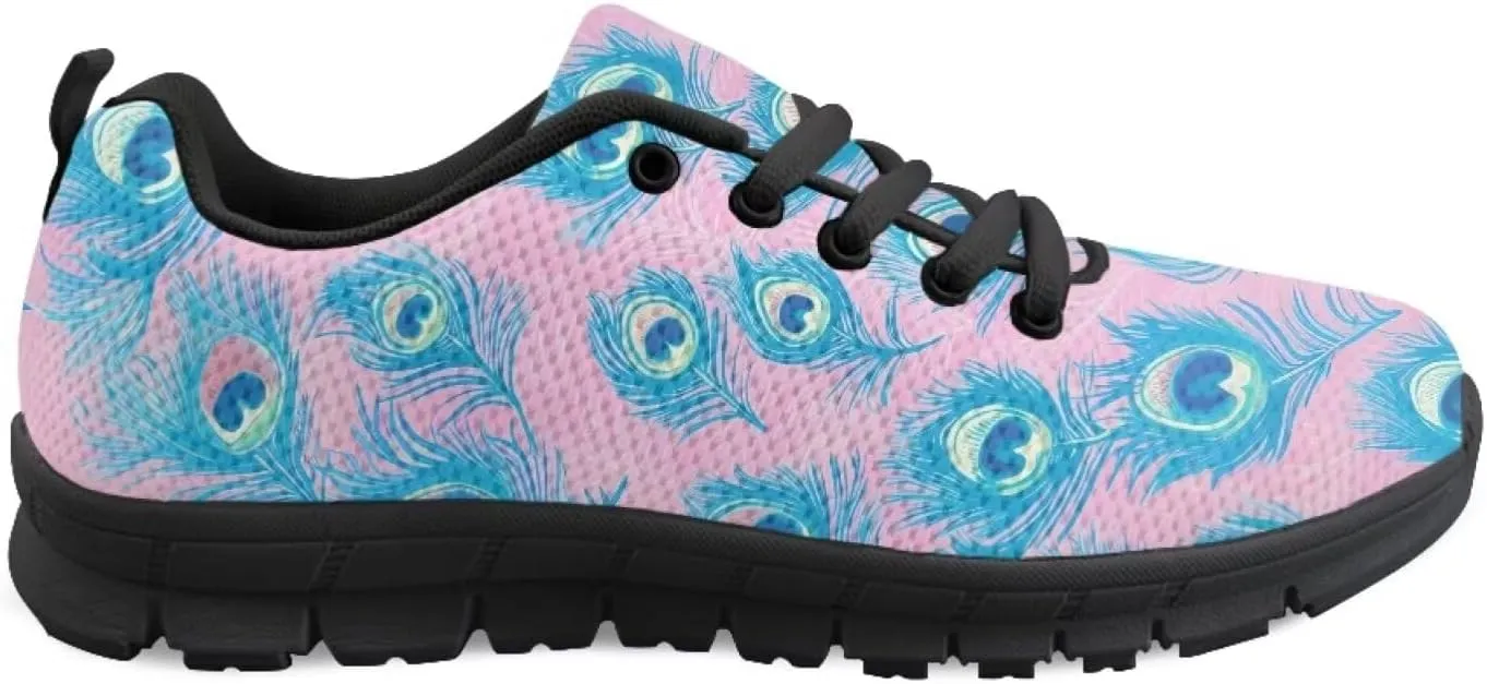 Modysero Soft Tennis Shoes for Women Shoes Lace Up Mesh Women Running Sneakers for Fall Outdoor Walking Sneakers
