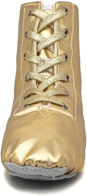 MSMAX Women Jazz Dance Shoes Dancing Ankle Boots for Men