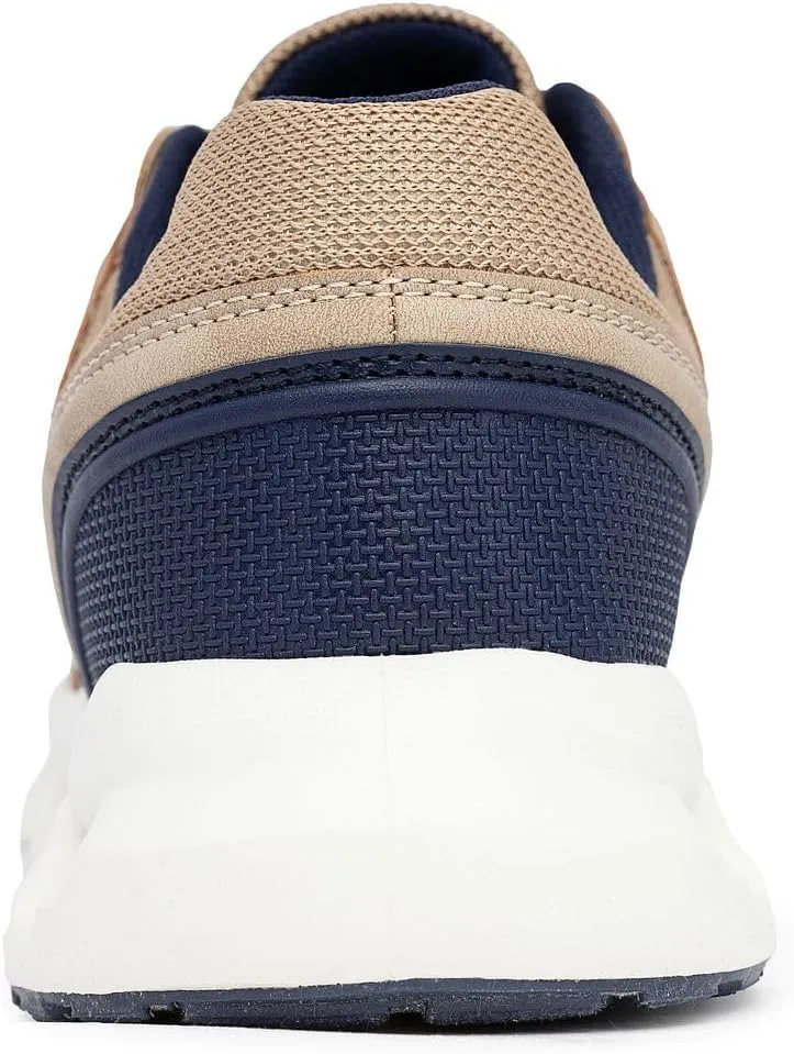 Nautica Mens Running Sneakers Sport Fashion Lace-Up Athletic Soft Shoes for Gym Tennis Men – Cushioned, Breathable, Lightweight & Comfortable