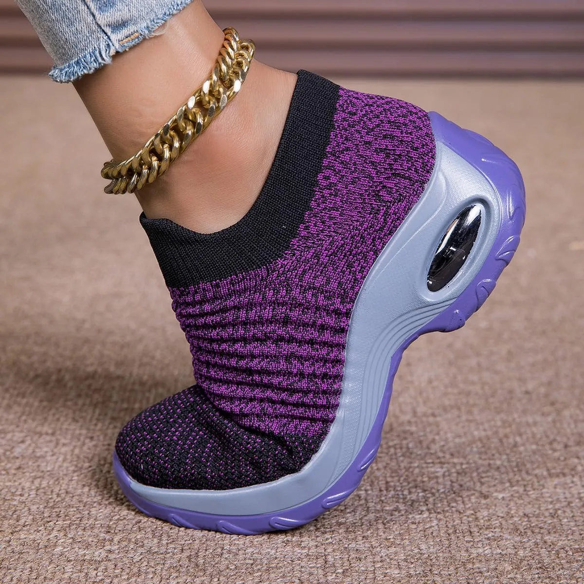 Non Slip Work Shoes Women, Walking Shoes Women, Work Gym Nurse Mesh Casual Fashion Sneakers Comfort Breathable Lightweight
