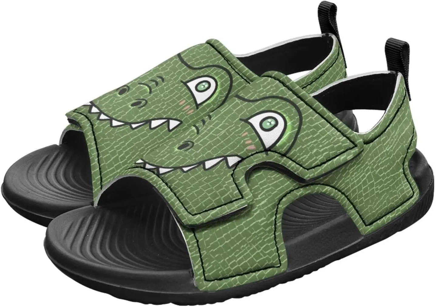 Nylon buckle Kids Cartoon Sandals for Boys Girls Suitable for Outdoor Play Walking Shoes