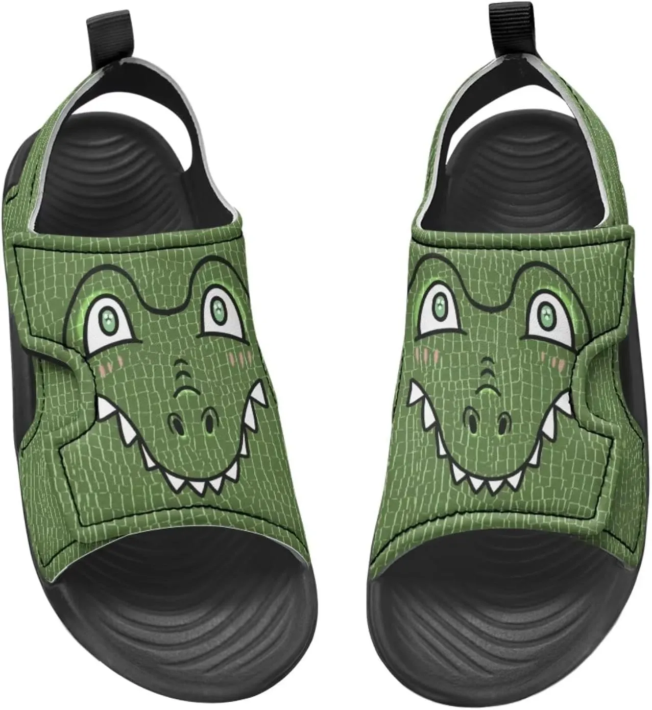 Nylon buckle Kids Cartoon Sandals for Boys Girls Suitable for Outdoor Play Walking Shoes