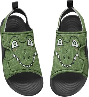 Nylon buckle Kids Cartoon Sandals for Boys Girls Suitable for Outdoor Play Walking Shoes