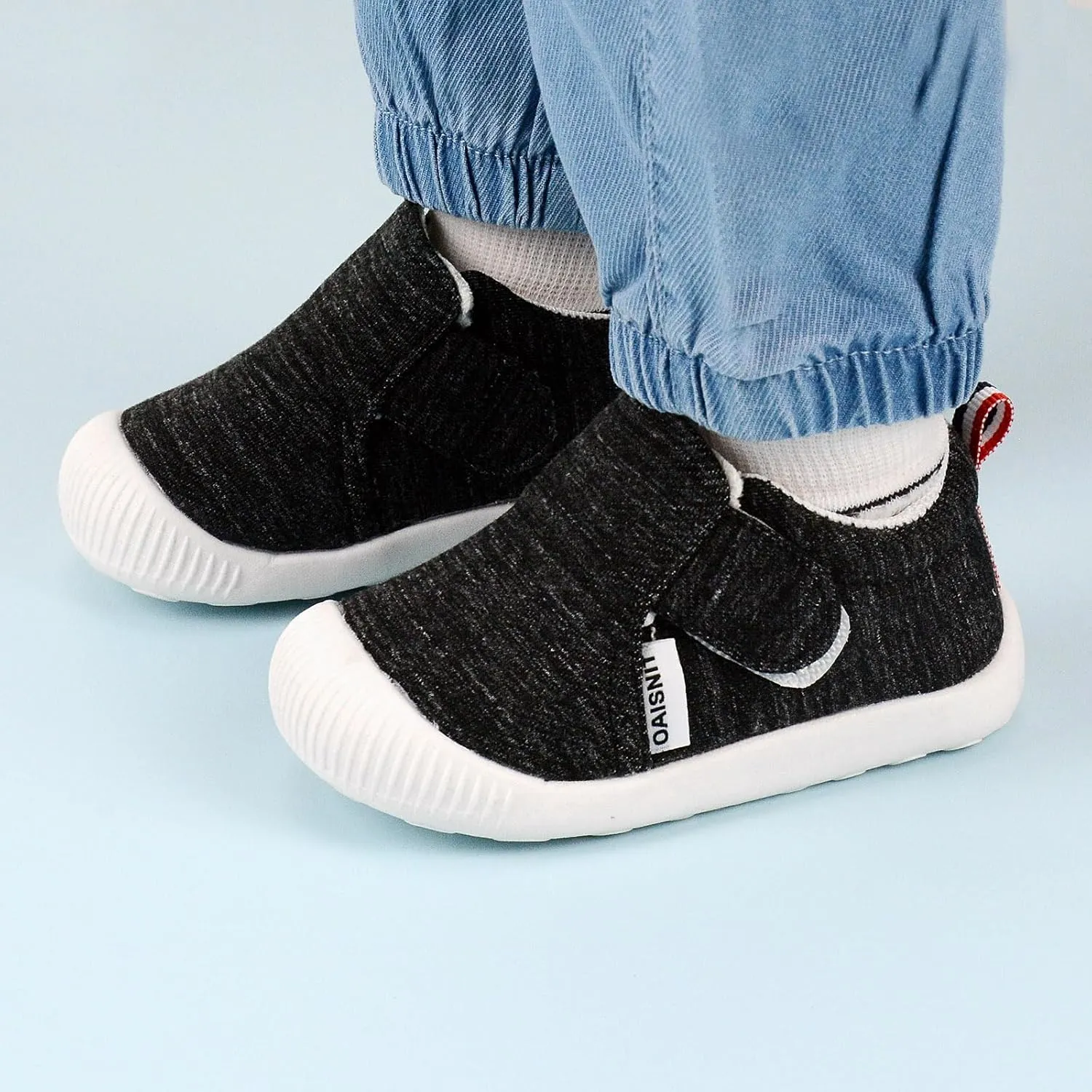 OAISNIT Baby Boys Girls Sneakers Anti Slip Lightweight Soft Toddler First Walkers for Walking Running