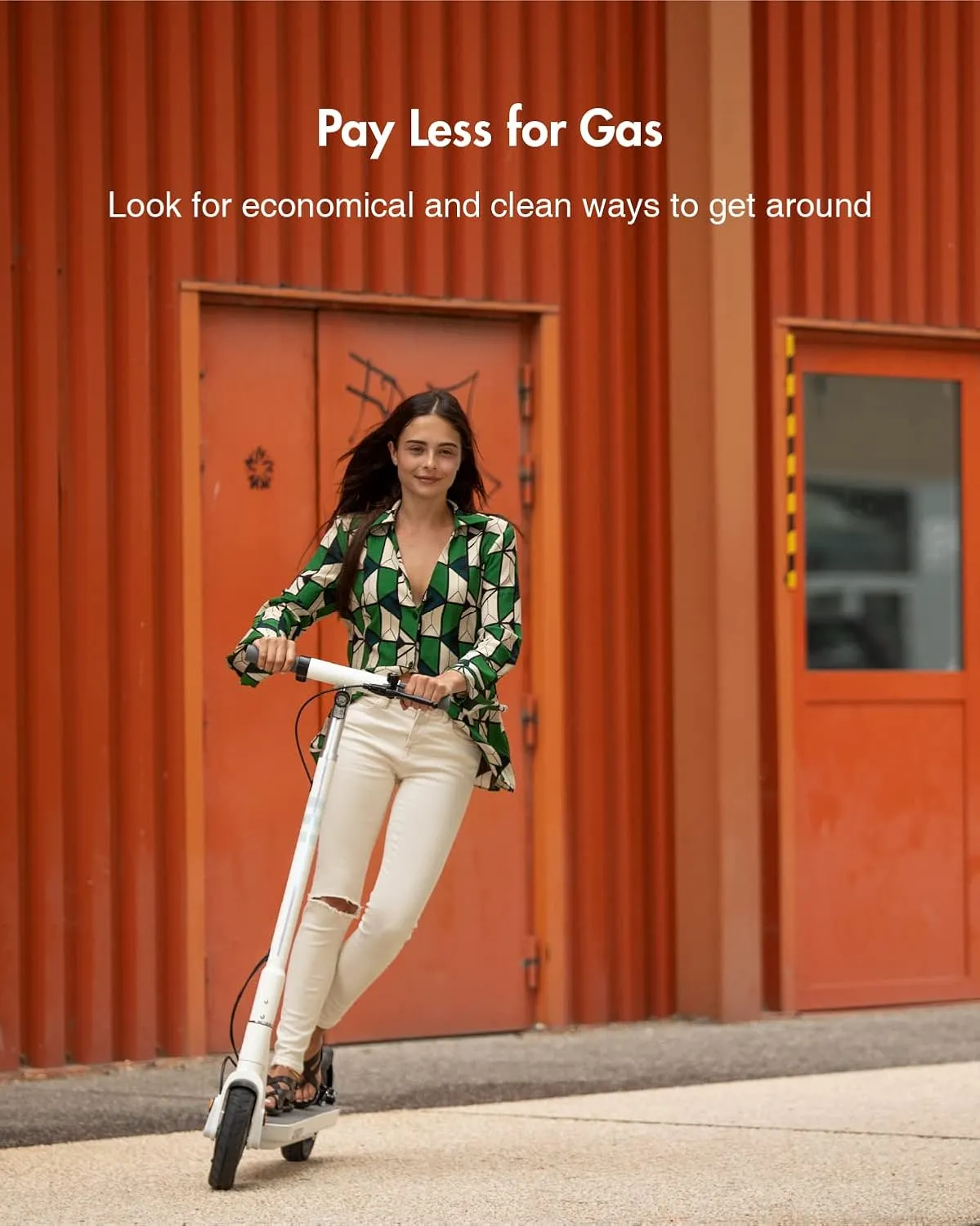 OKAI Electric Kick Scooter - ES10/20/30/520 Models - 18.6-50 Miles Range & 15.5-20 MPH, Dual Brakes - Commuter Electric Scooter for Adults & Teens