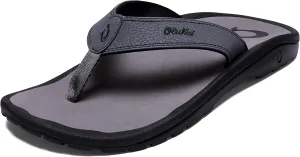 OLUKAI Ohana Men's Beach Sandals, Water Resistant Flip Flops, Arch Support & Comfort Fit, Lightweight & Durable, Enhanced Grip & Traction