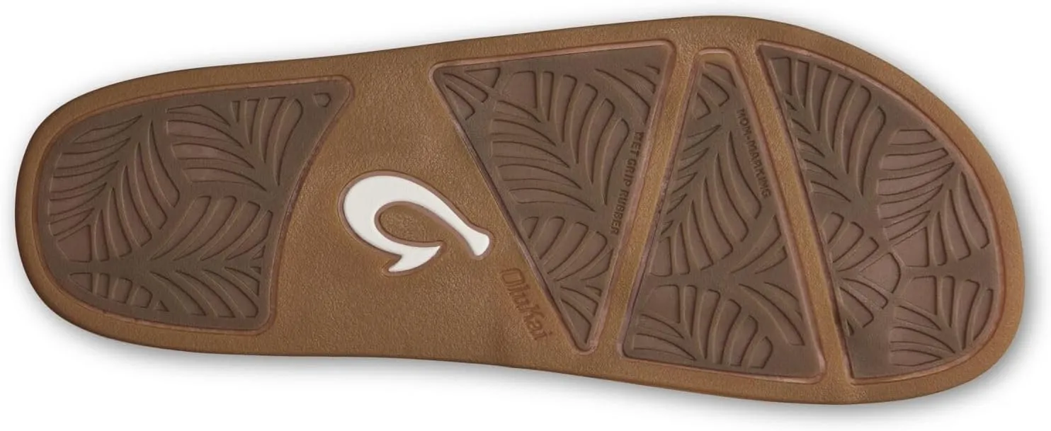 OLUKAI Sunbeam Women's Slide Sandals, Everyday Stylish Shoe, All-Day Comfort & Water-Friendly, Wet-Grip Rubber & Arch Support