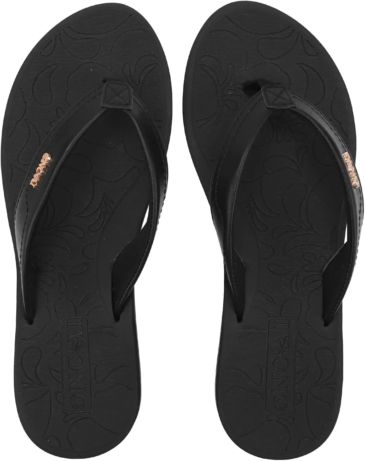 ONCAI Women's Flip Flops Comfortable Summer Beach Thong Sandals for Women with Cushion Walking Arch Support Yoga Mat Indoor Outdoor Soles