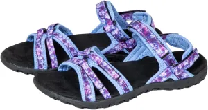 Open Toe Pastel Paw Print Strap Sport Sandals