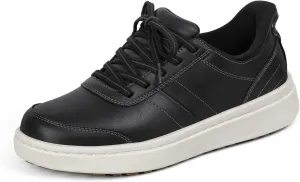 Orthofeet Women's Orthopedic Leather Wander Hands-Free Sneakers