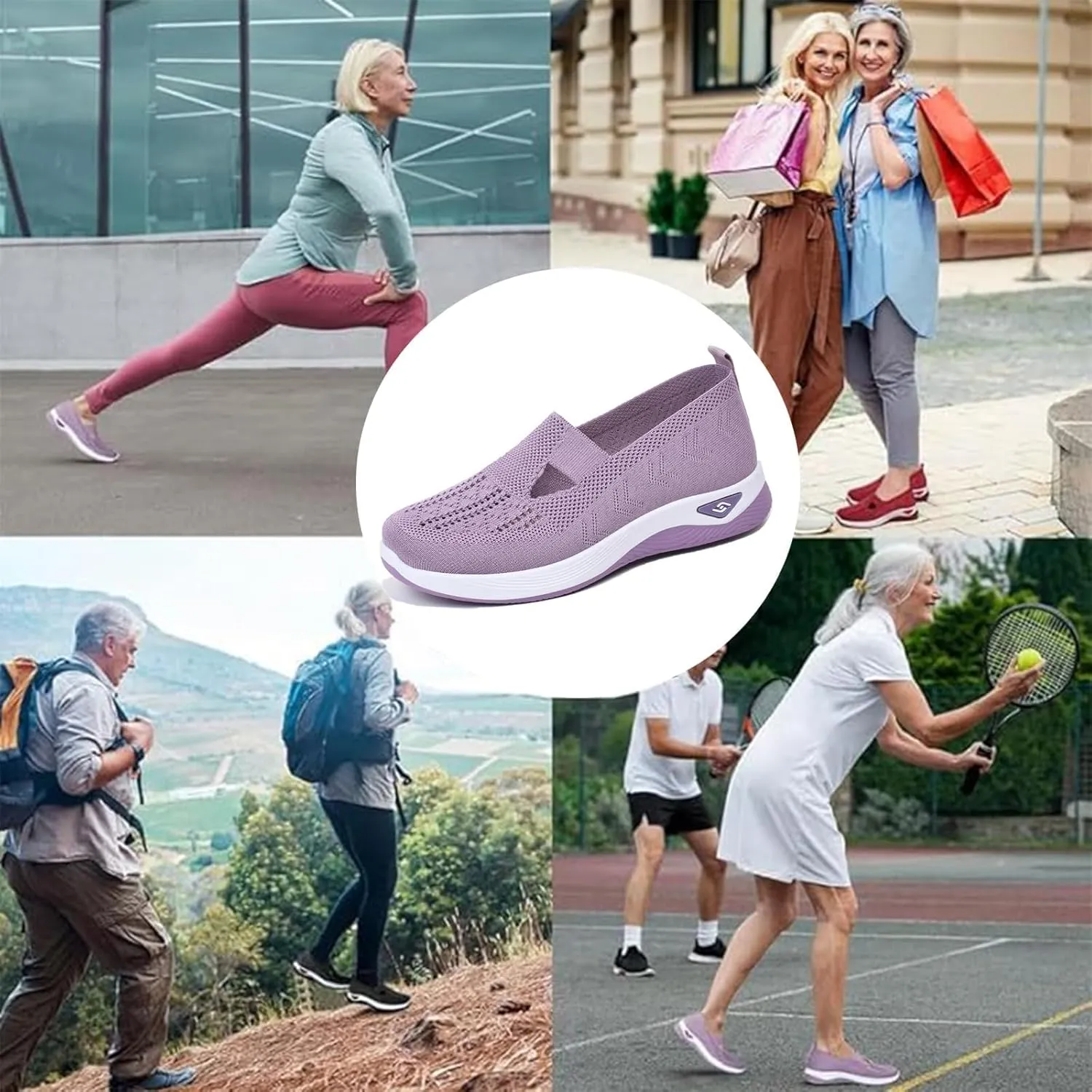Orthopedic Shoes for Women, Zapatos Ortopédicos para Mujer, Orthoture Womens Shoes Breathable Soft Soled Comfort Wear Walking Shoes