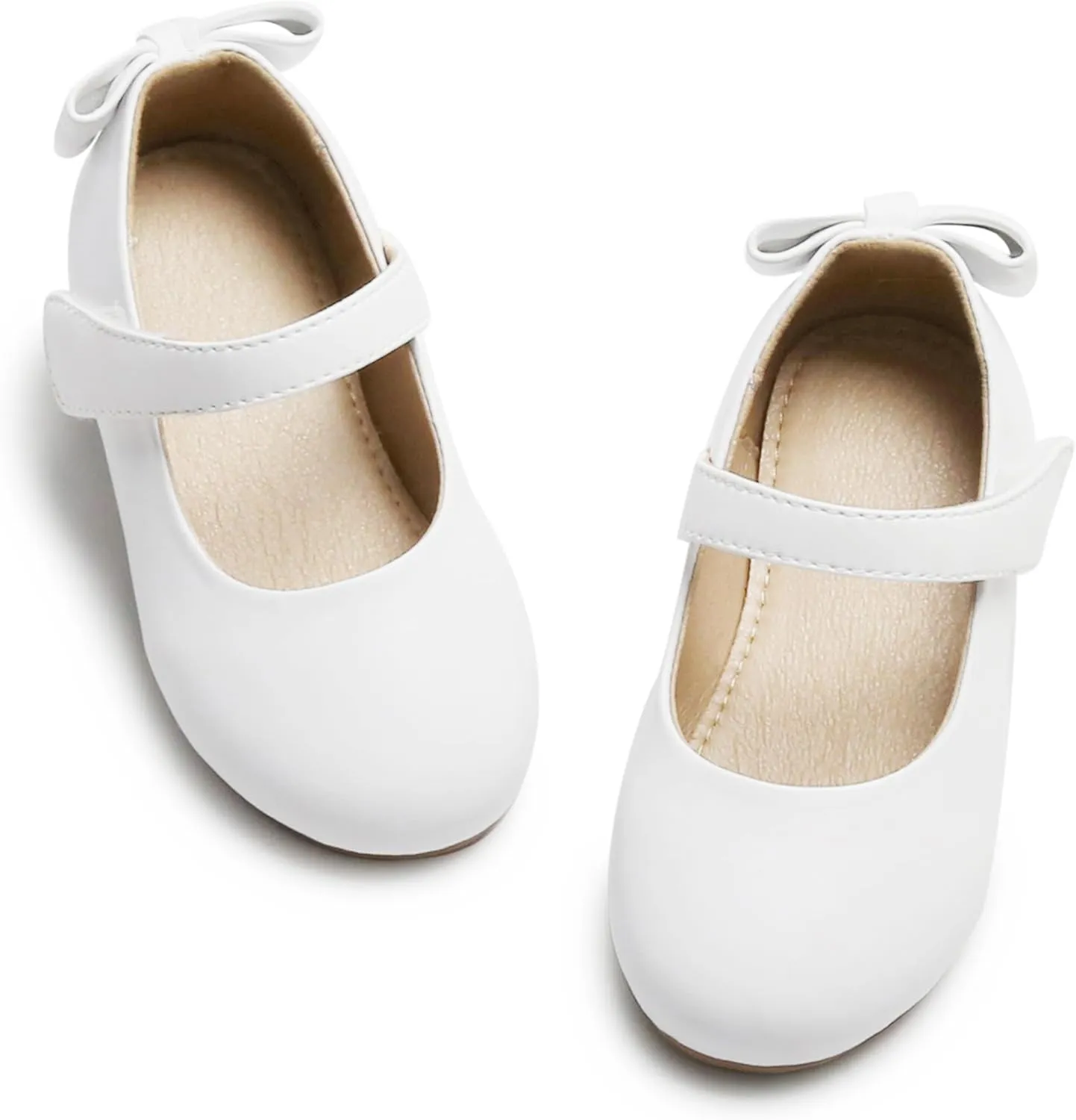 Otter MOMO Toddler Little Girls Party Dress Princess Shoes Slip On Mary Jane Ballerina Flats Shoes