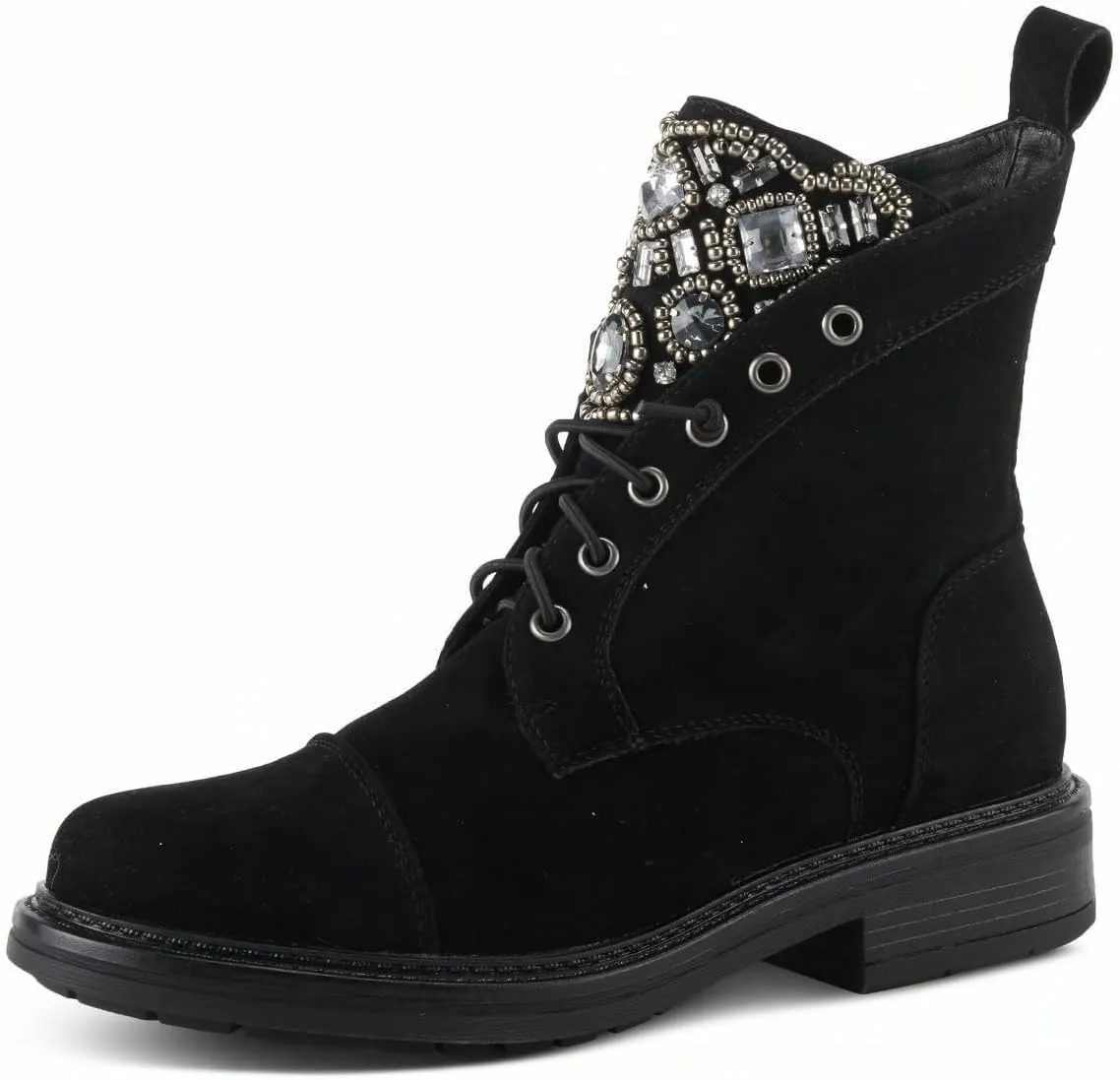 PATRIZIA Spring Step Blazin Pull-On Boots for Women - Ankle boots for Womens with Toggle Closure - Stretchable Womens Booties for Outdoor