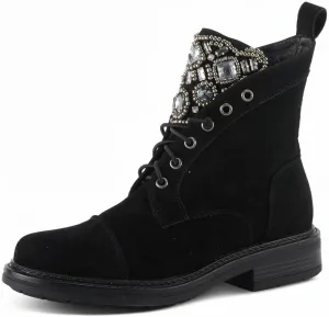 PATRIZIA Spring Step Blazin Pull-On Boots for Women - Ankle boots for Womens with Toggle Closure - Stretchable Womens Booties for Outdoor