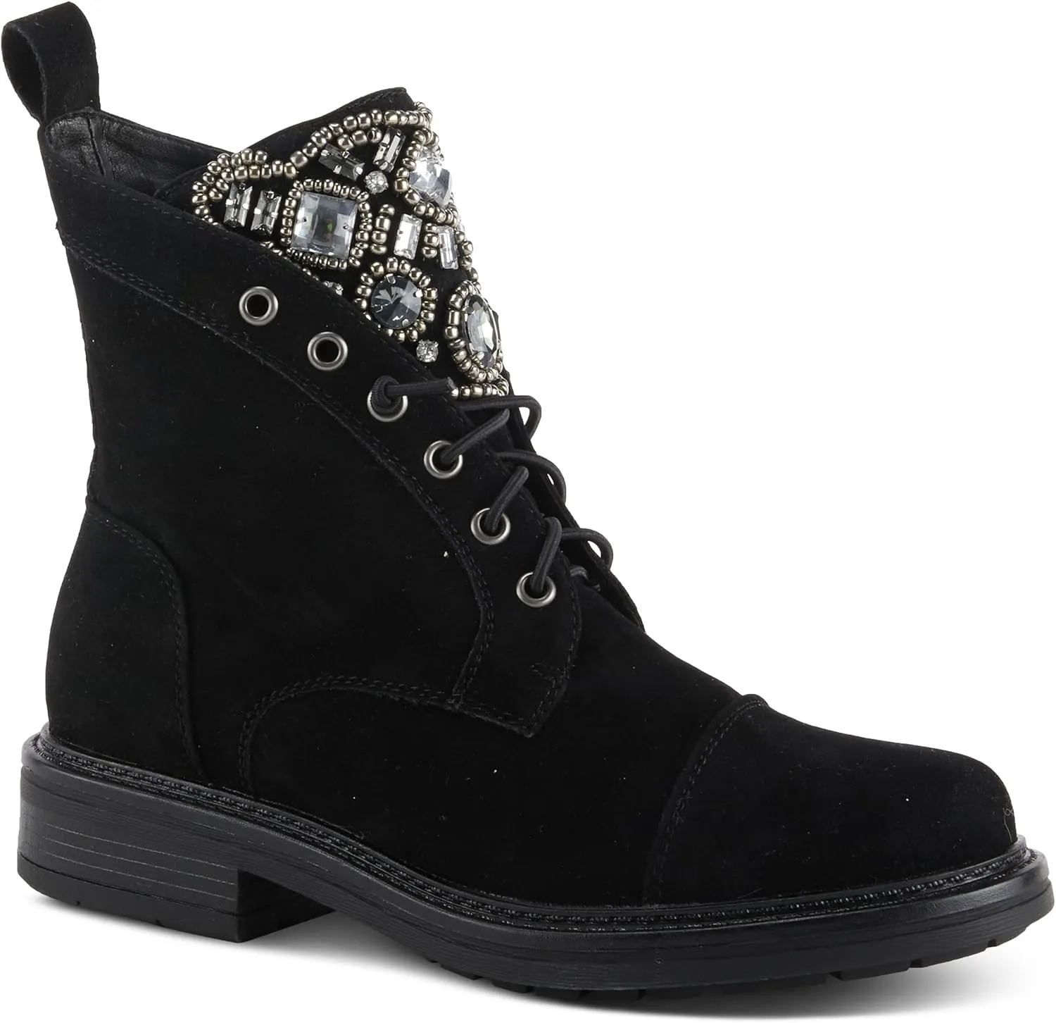 PATRIZIA Spring Step Blazin Pull-On Boots for Women - Ankle boots for Womens with Toggle Closure - Stretchable Womens Booties for Outdoor