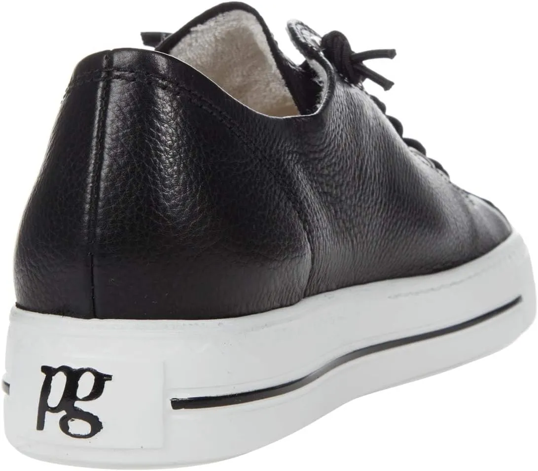 Paul Green Hadley Sneaker - Sneakers for Women - Leather Upper - Hand Stitched Detailing - Latex Outsole