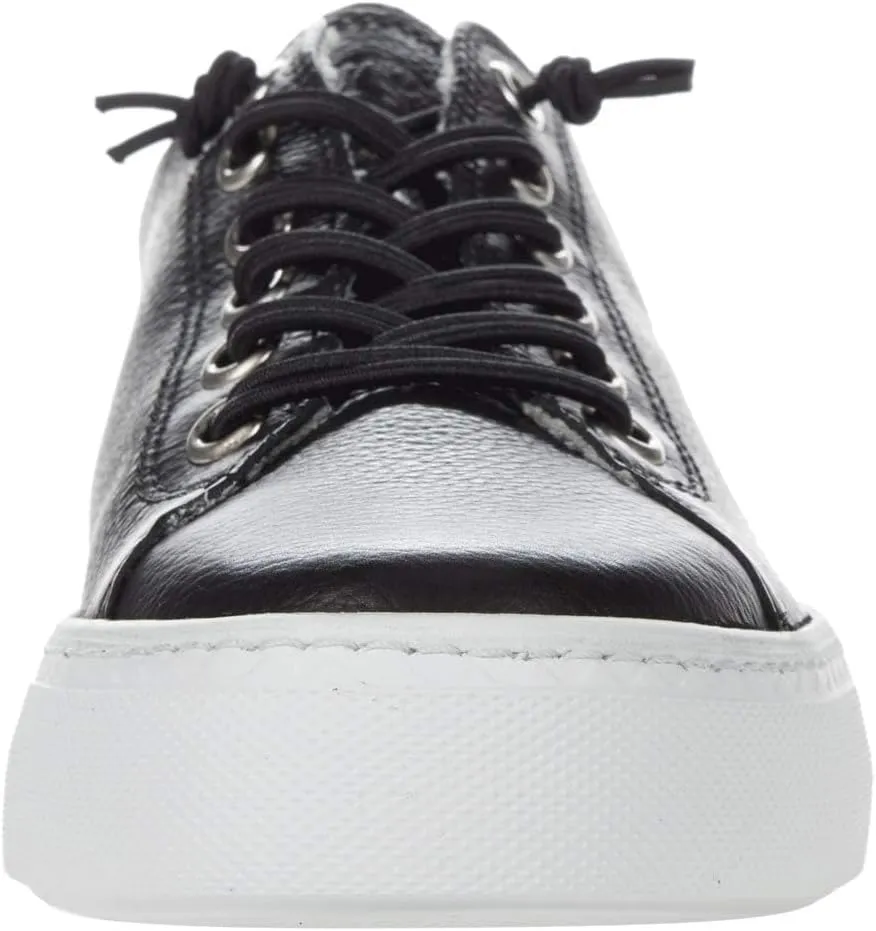 Paul Green Hadley Sneaker - Sneakers for Women - Leather Upper - Hand Stitched Detailing - Latex Outsole