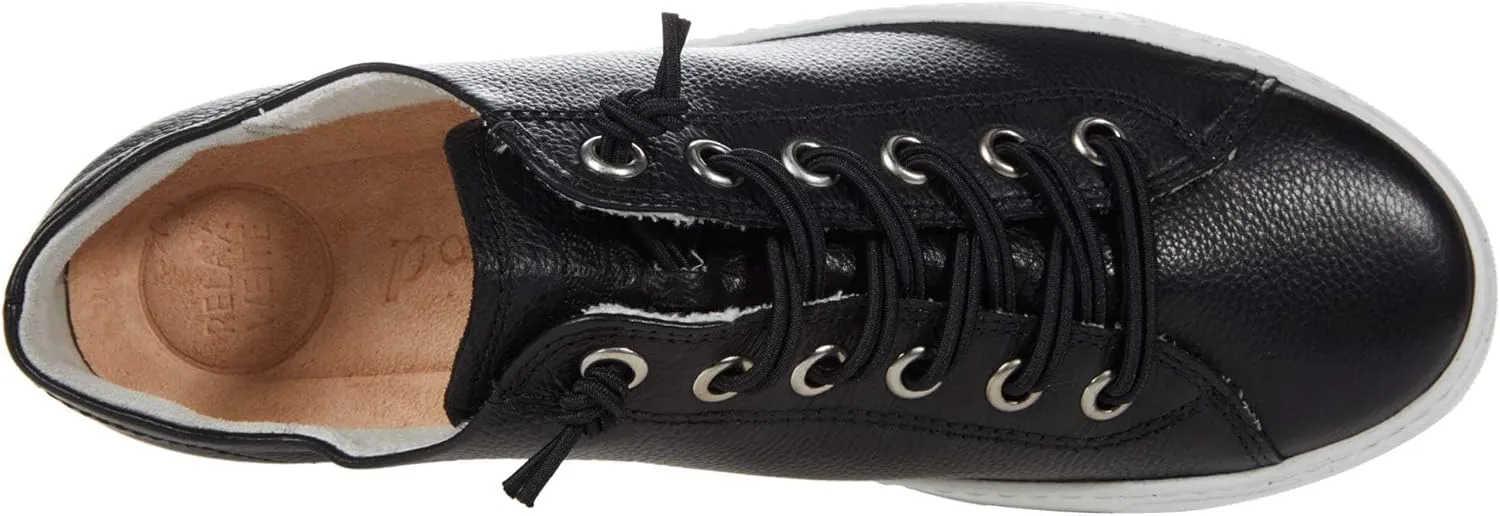 Paul Green Hadley Sneaker - Sneakers for Women - Leather Upper - Hand Stitched Detailing - Latex Outsole