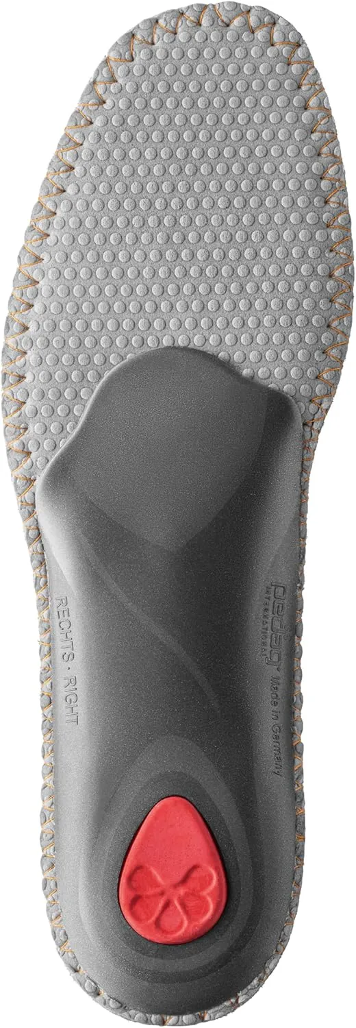 pedag Viva Outdoor | Made in Germany | Hiking Arch Support, Metatarsal Pad & Heel Cushion | Breathable Vegan Leather Insoles | Semi-Rigid | Prevents Foot Odor & Relieves Tired Feet. Size US M10/EU43