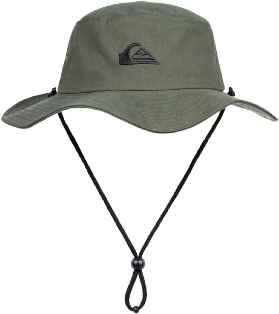Quiksilver Men's Bushmaster Sun Protection Floppy Visor Bucket Hat
