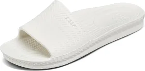 Reef Women's Water Scout Slide Sandal, White, 6