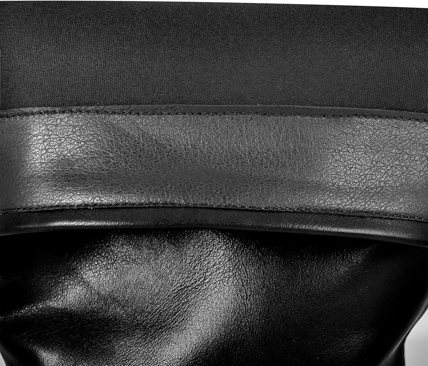richealnini Women's Platform Heel Mid Calf Boots with Grommets and Buckles Decor Wide Claf Combat Riding Motorcycle Boots