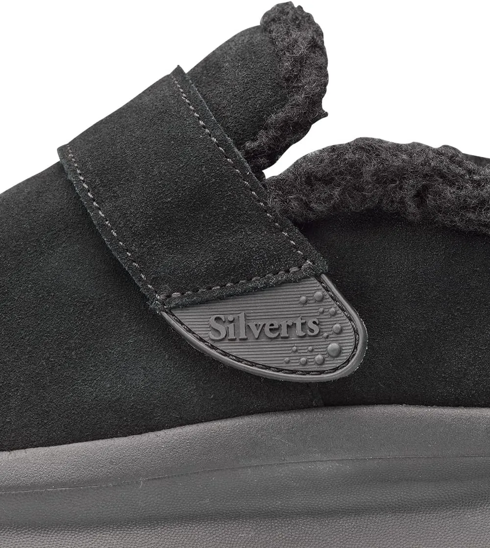 Silvert's Adaptive Clothing & Footwear Women’s Extra Wide Comfort Shoes with Sherpa Lining