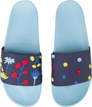 Slides & Slippers for Women, Men & Kids Pool Sandals Funny Designs Books Coffee Party Pizza Fox Bear Llama Clouds Footwear Gift