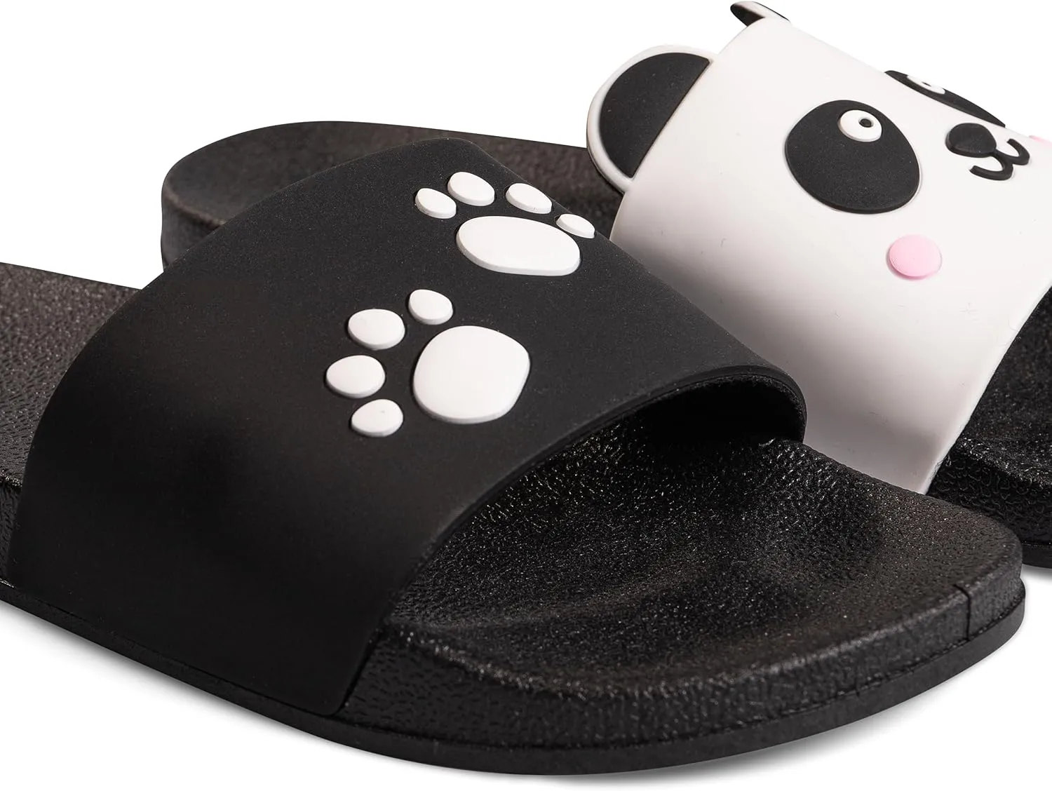 Slides & Slippers for Women, Men & Kids Pool Sandals Funny Designs Books Coffee Party Pizza Fox Bear Llama Clouds Footwear Gift