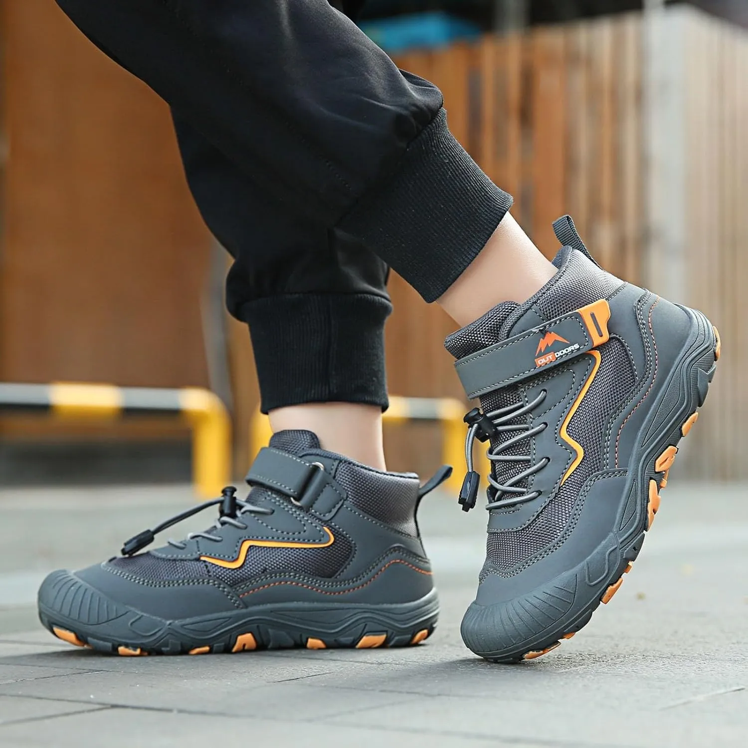 Sneaker Booties For Boys Kids Outdoor Running Walking Non Slip Shoes Childrens Open Toe Ankle Sport Boots Comfy Light