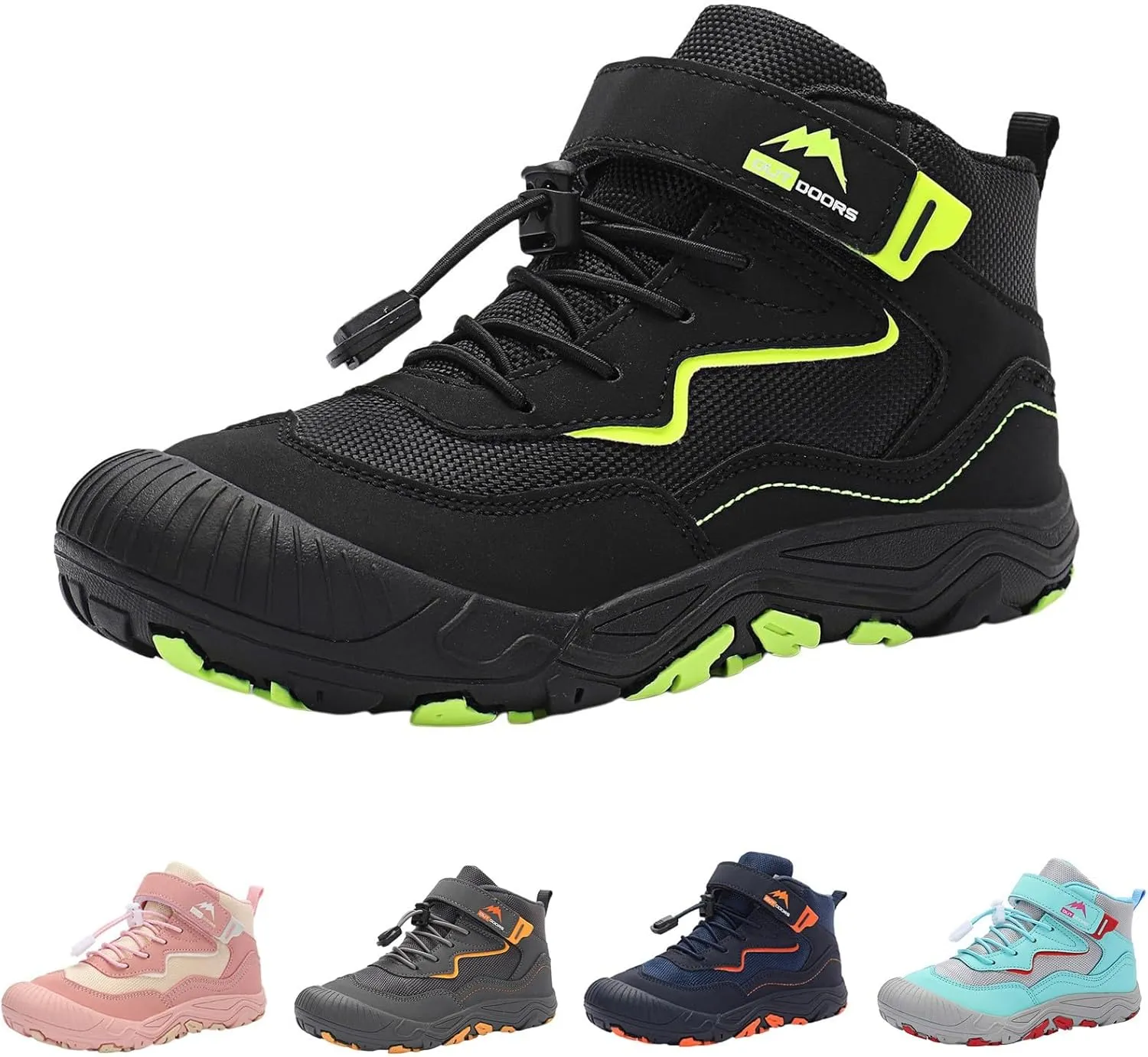 Sneaker Booties For Boys Kids Outdoor Running Walking Non Slip Shoes Childrens Open Toe Ankle Sport Boots Comfy Light
