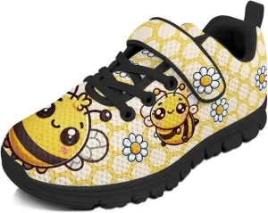 Sneakers for Boys Girls Lightweight Strap Athletic Kids Running Shoes Comfortable Sports Tennis Shoes Walking Shoes