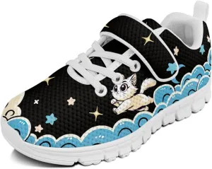 Sneakers for Boys Girls Lightweight Strap Athletic Kids Running Shoes Comfortable Sports Tennis Shoes Walking Shoes