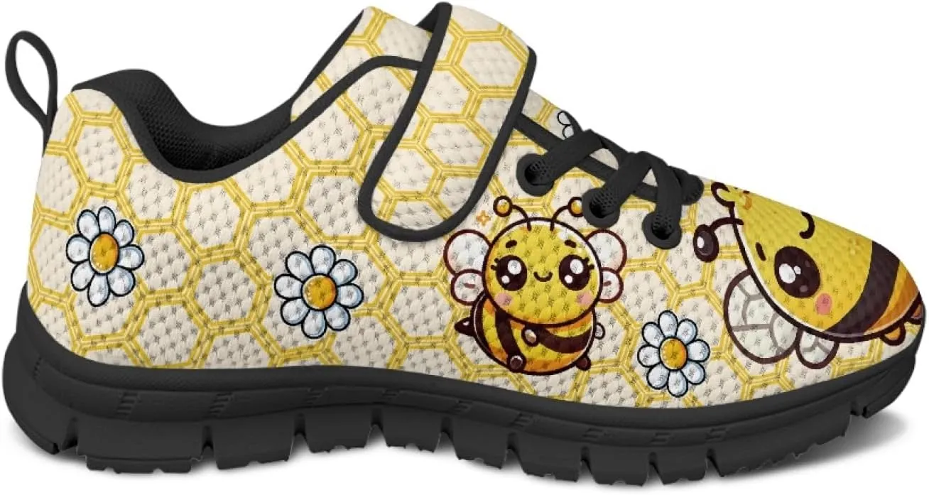 Sneakers for Boys Girls Lightweight Strap Athletic Kids Running Shoes Comfortable Sports Tennis Shoes Walking Shoes