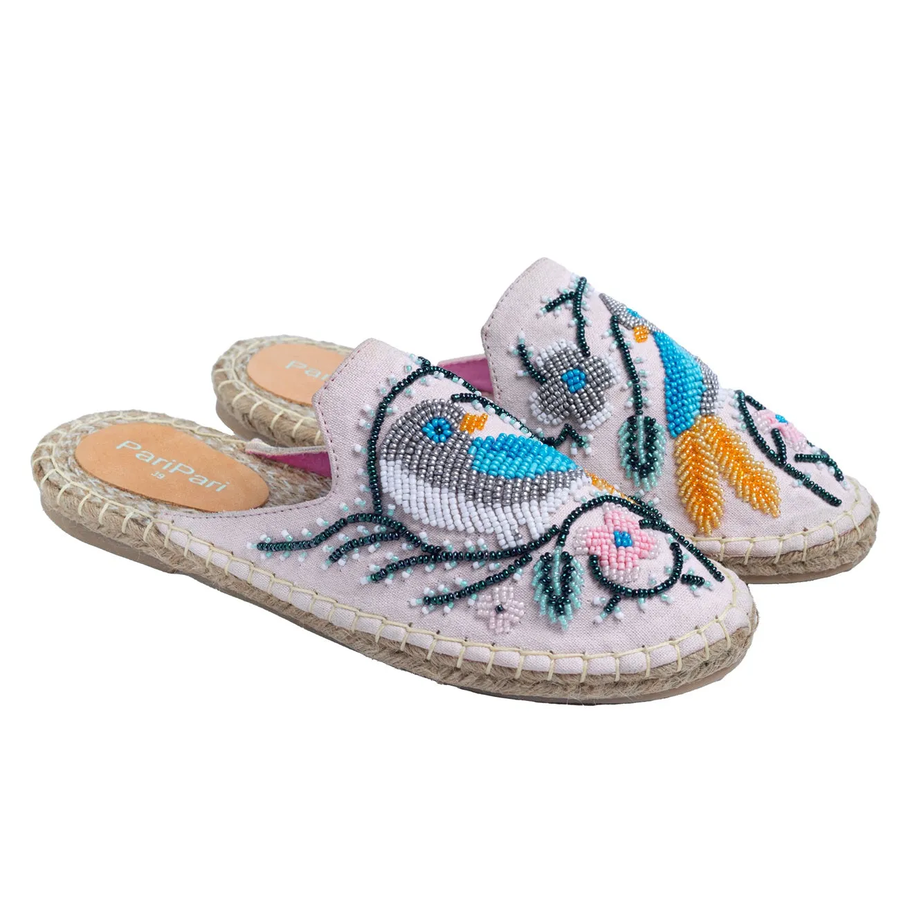 Songwing Espadrilles Blush Pink Flats