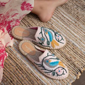 Songwing Espadrilles Blush Pink Flats