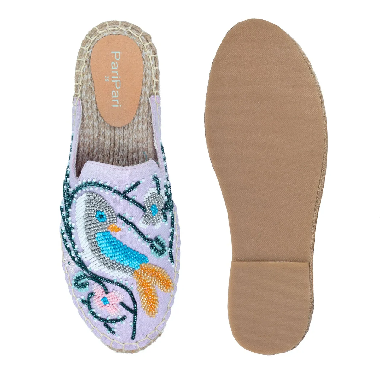 Songwing Espadrilles Lavender Platforms