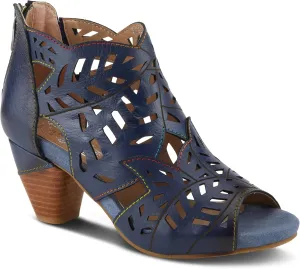 Spring Step L'Artiste Icon Sandals for Women - Ladies Casual Flats Platform Sandal - Hand Painting Summer Shoes for Womens
