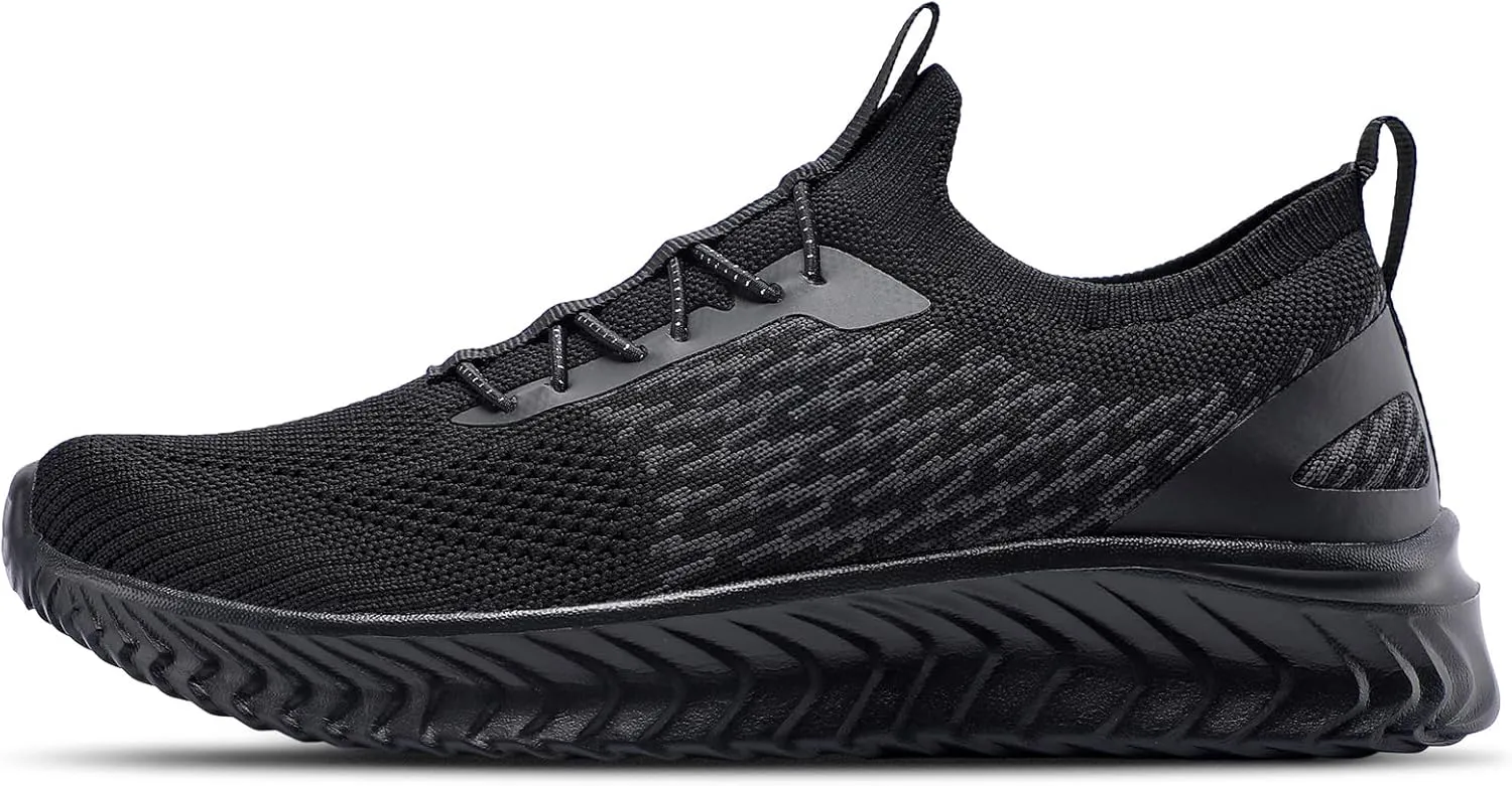 STQ Walking Shoes Women Arch Support Slip on Sneakers with Memory Foam Comfort Lightweight