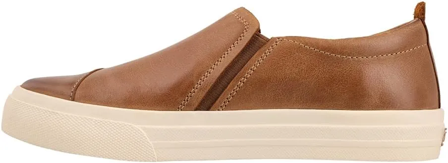 Taos Twin Gore Lux Slip-On Sneakers - Luxe Leather Slip Ons with Curves & Pods Removable Footbed with Arch Support and Metatarsal Support for All Day Comfort and Style