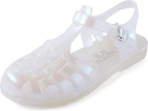 The Children's Place Girl's Jelly Fisherman Sandals