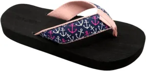 Tidewater Women's Anchor Toss Pink Sandals