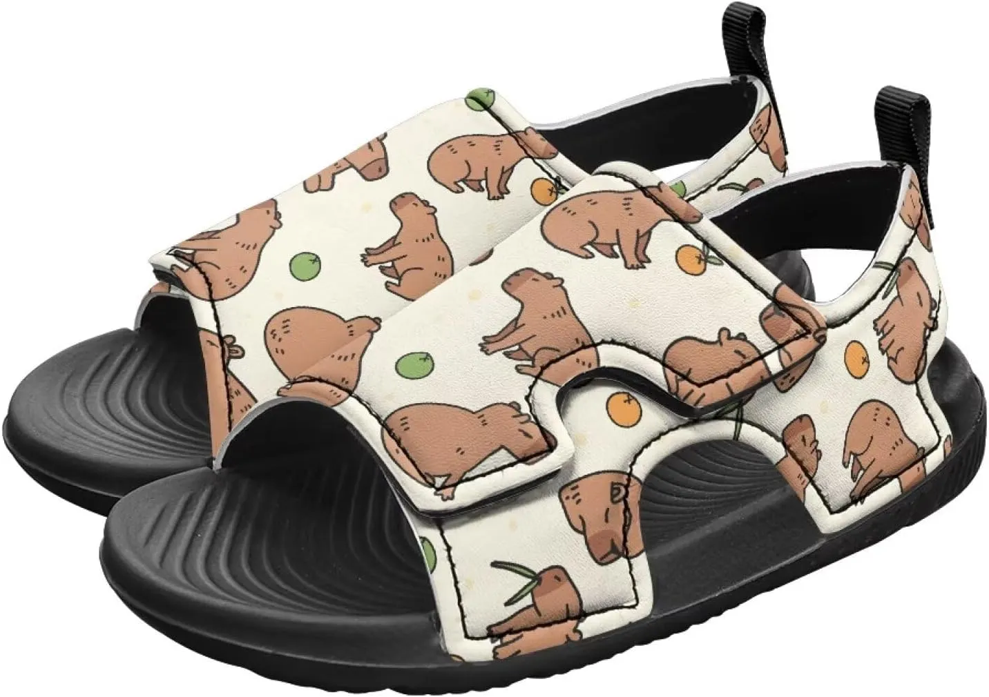 Toddler Boy Sandals Funny Summer Shoes for Kids Slip On Sandals