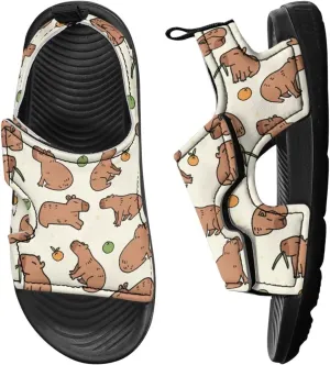 Toddler Boy Sandals Funny Summer Shoes for Kids Slip On Sandals