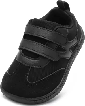 Toddler Lightweight Slip on Sneakers: Boys Barefoot Shoes Kids Walking Shoes Boy Sneakers, Toddler First Walking Shoe Comfort Tennis Activities