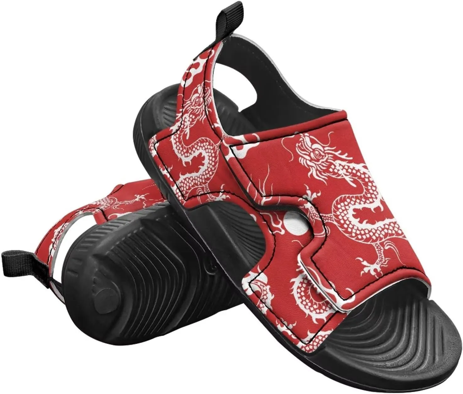 Toddler Sandals Boys Pool Slides Lightweight Summer Slippers for Kids